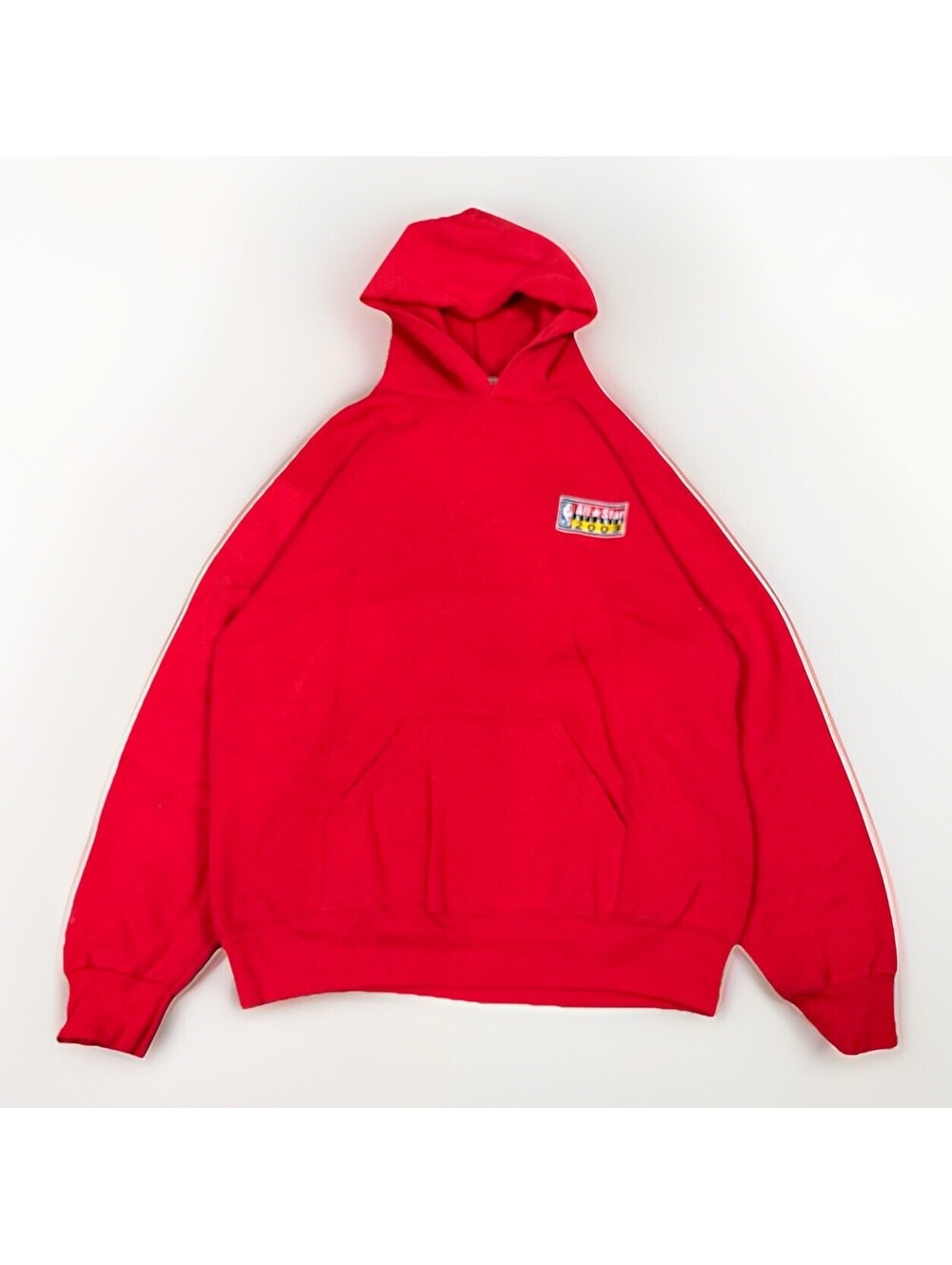 Vintage 2003 Lee Sport Atlanta NBA All Star Game Hoodie Red Pullover Youth XL